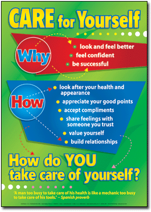 self esteem poster set teachers bazaar science poster boards