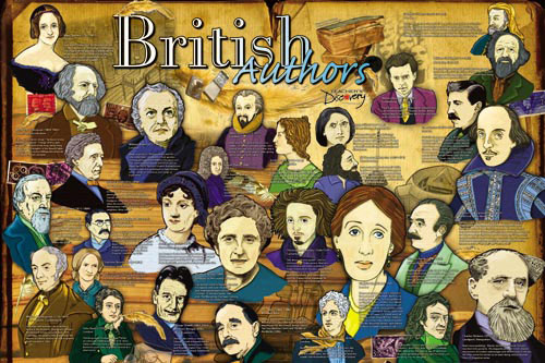 British Authors Poster : Teachers Bazaar