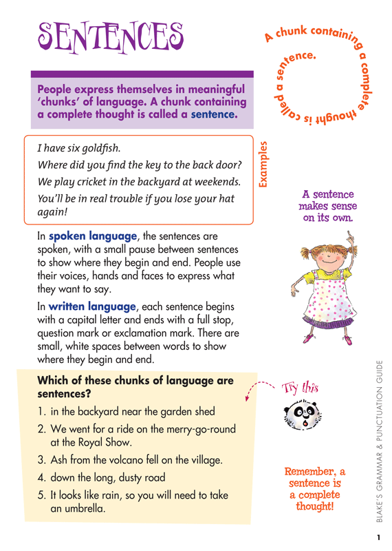 blakes grammar and punctuation guide teachers bazaar punctuation examples