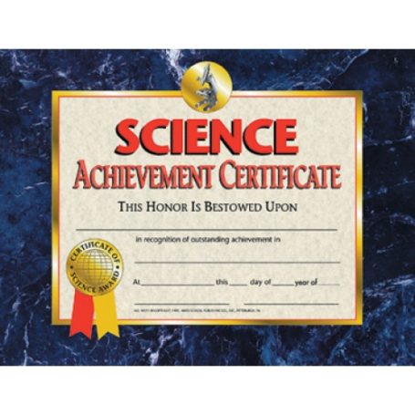Science Certificate
