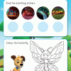 The Eggsperts Sticker Activity Book Butterfly Garden