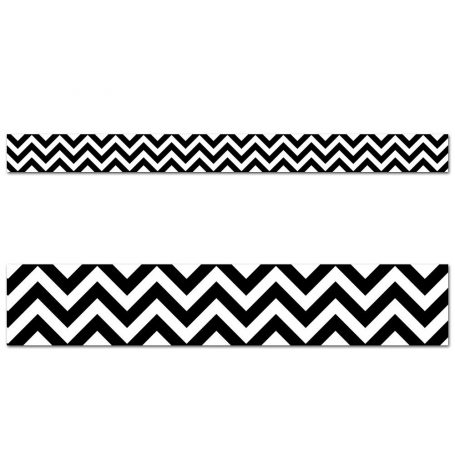 Black Chevron Border