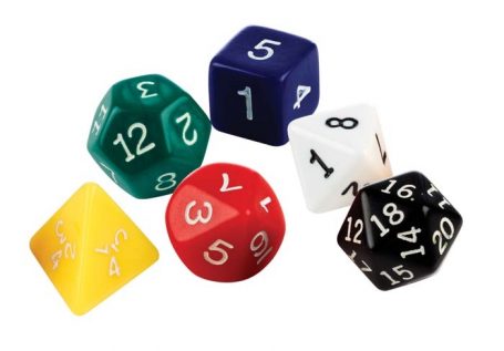 Dice Polyhedra Pack of 6