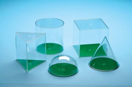 Large Transparent 3D GeoFigures