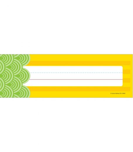 Lemon Lime Nameplates