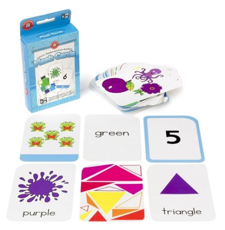 Colours, Shapes and Early Numbers Flashcards