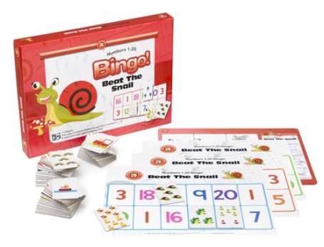 Beat The Snail - Number 1-20 Bingo