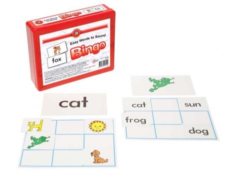 Easy Words To Sound Bingo