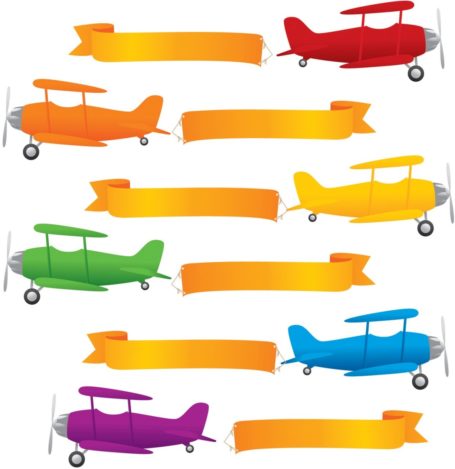 Planes and Banners Accents